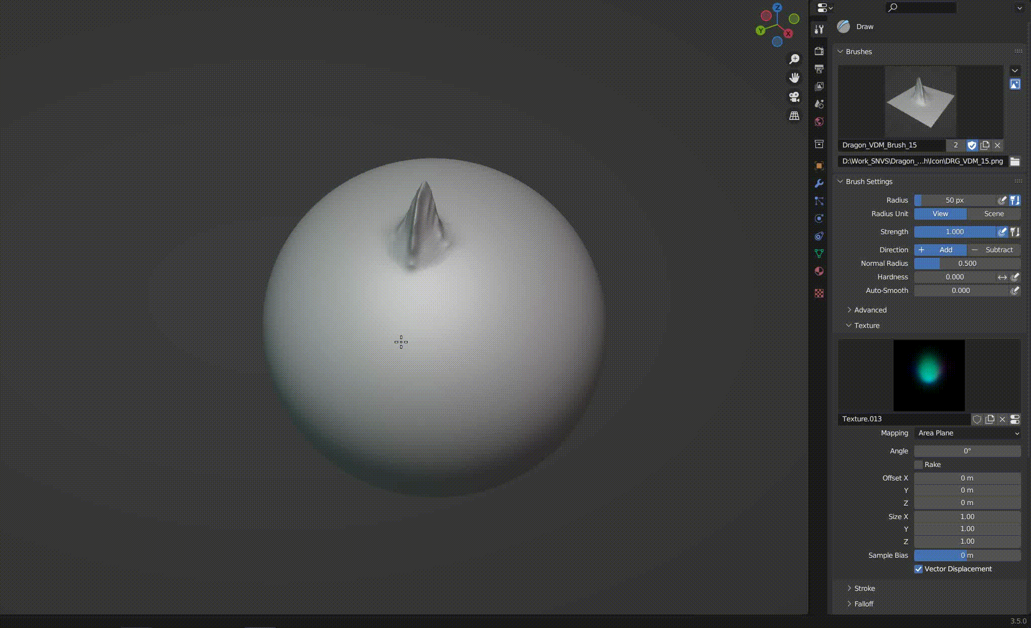 Blender VDM Dragon Brushes Blender Market