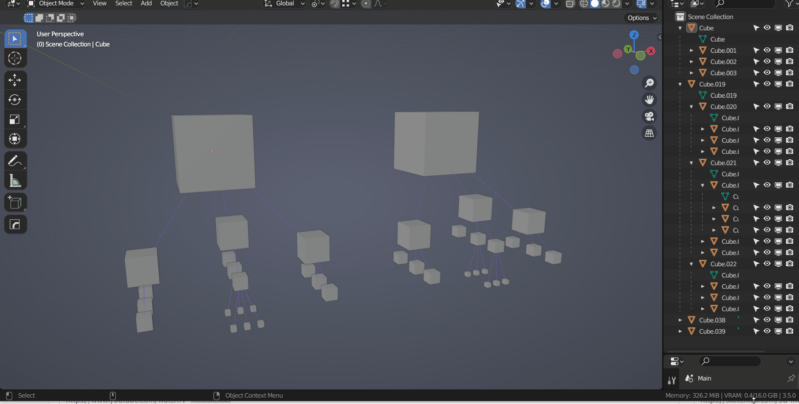 Hierarchy Viewport Selection Blender Market