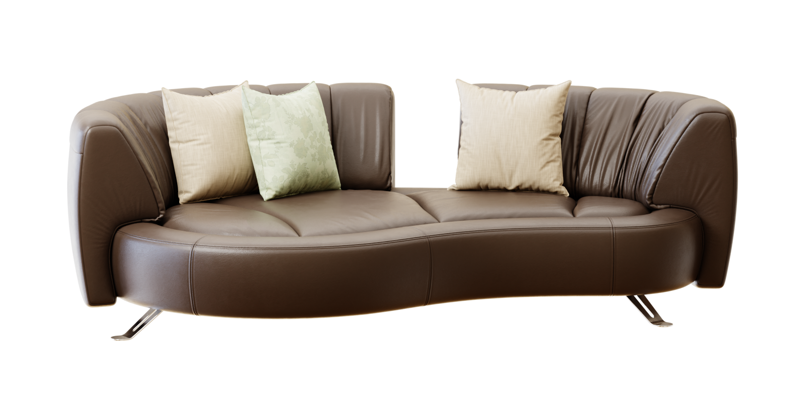 sofa modern leather Sofa Desede DS164_29 with pillows Blender Market