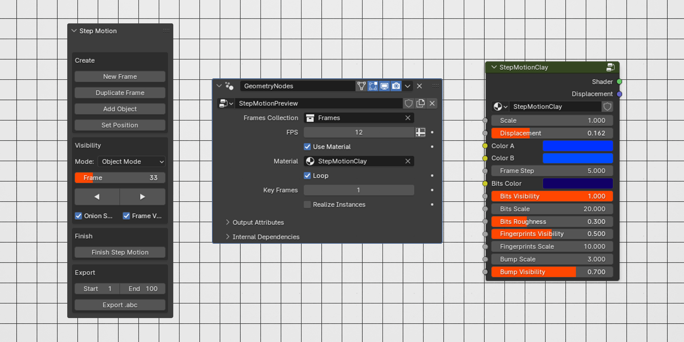 Step Motion - Blender Market
