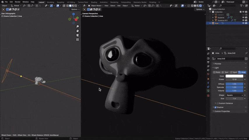 Converting to Constrained Light in Light Wrangler