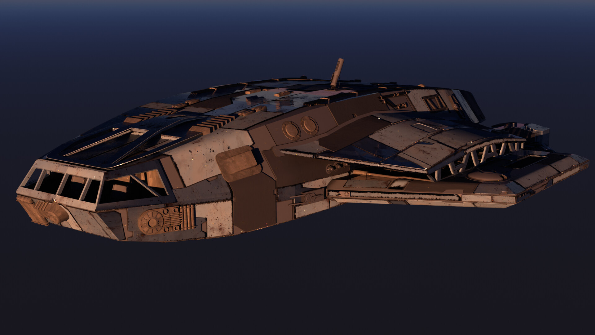 Scifi Kitbashing Blender Market