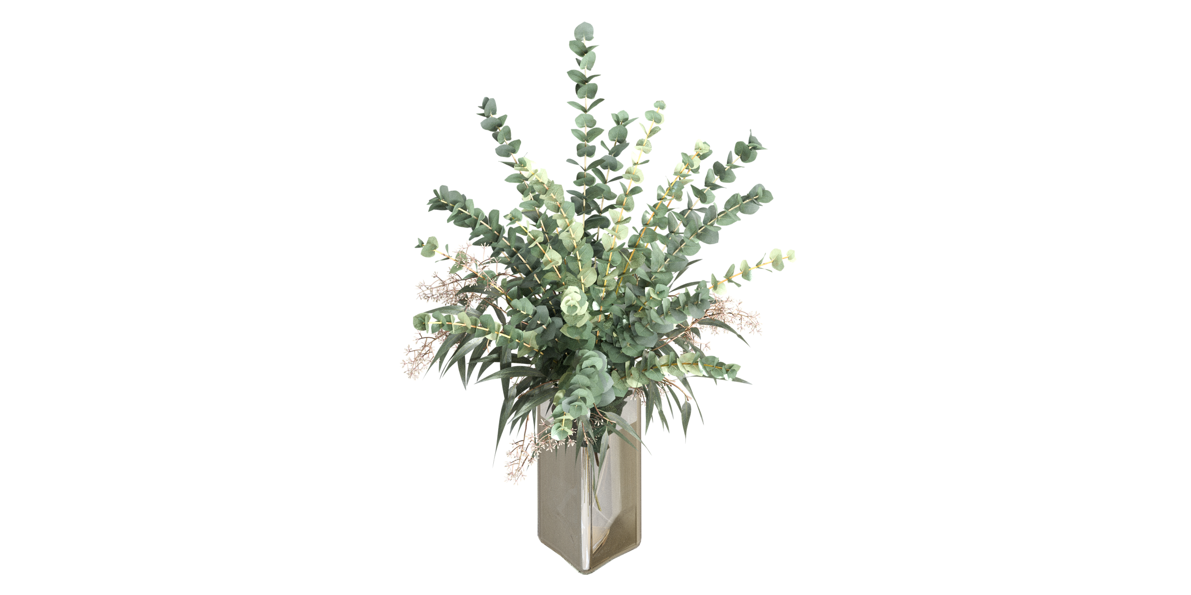 Eucalyptus in Tall Vase Blender Market