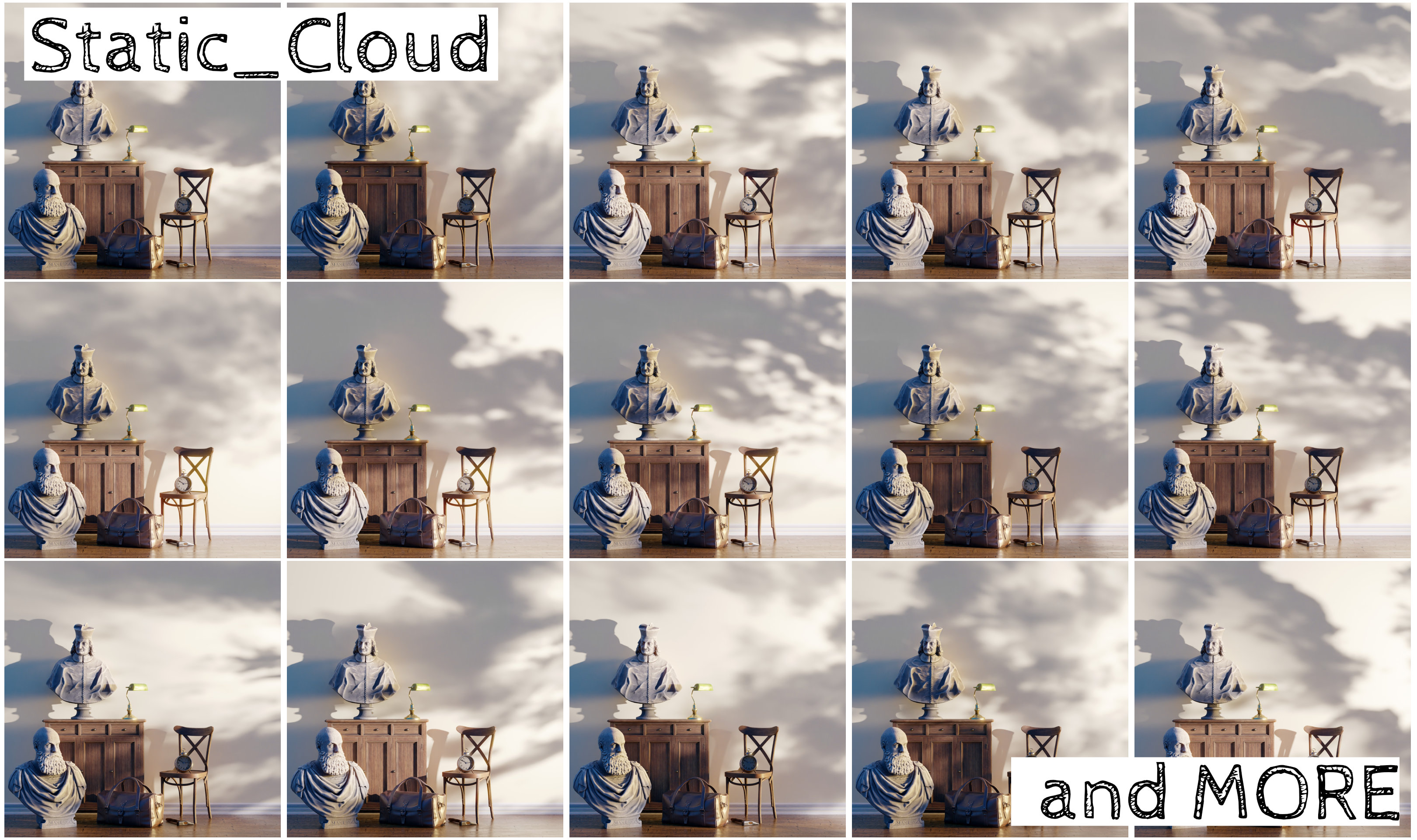 D DGOBO Light Asset Pack Blender Market