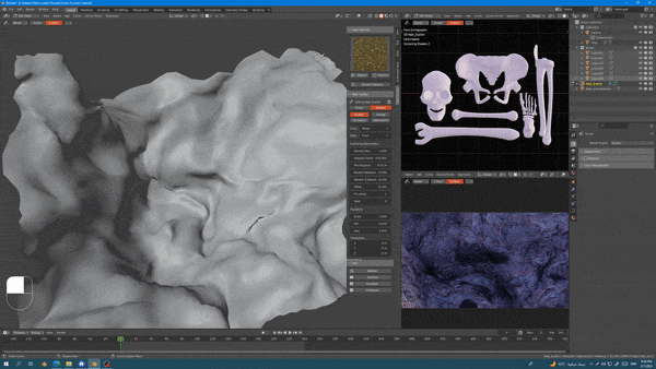 散布分散随机生成插件 Next Scatter - Blender插件