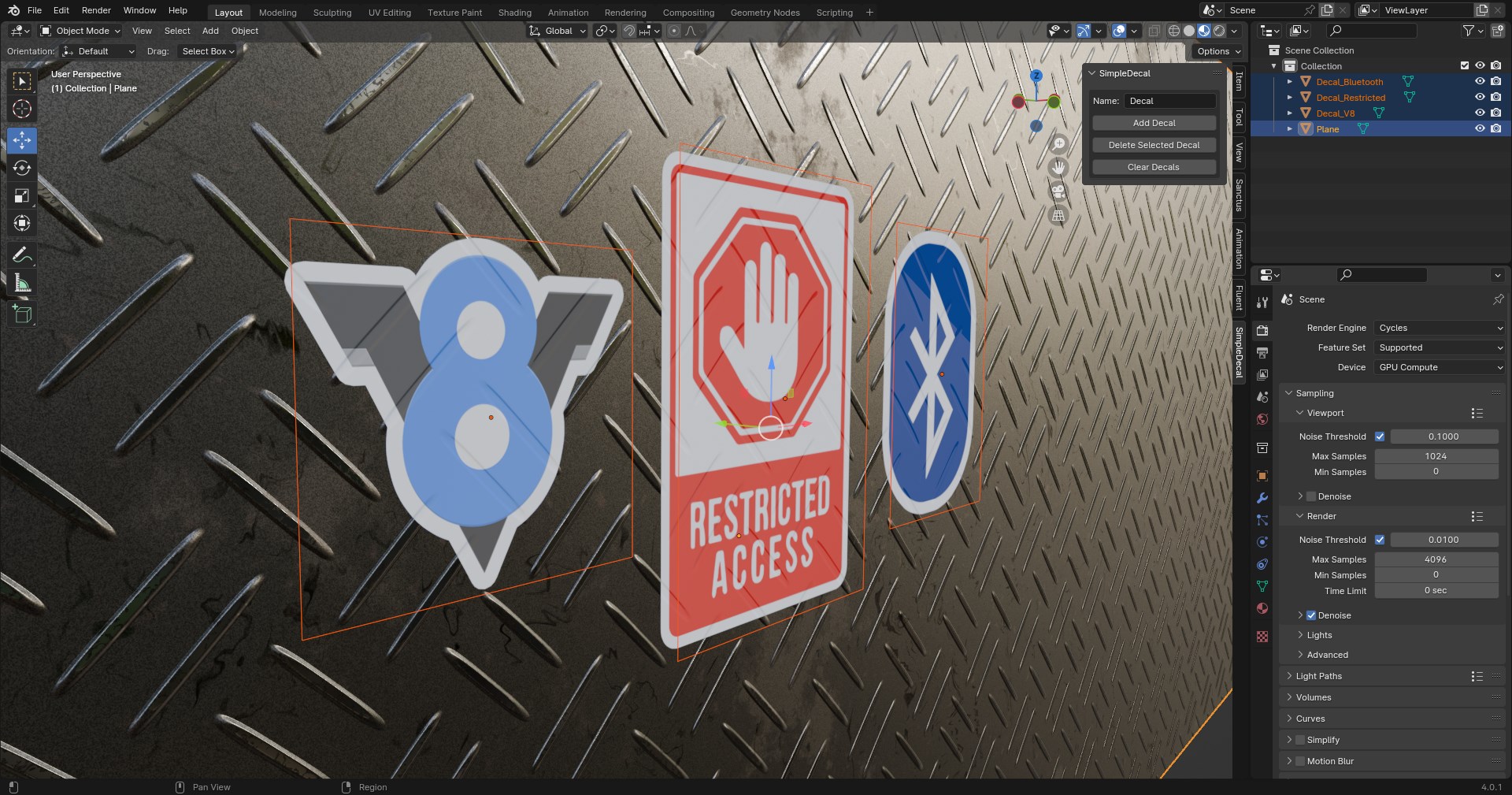 Simple Decal Blender Market