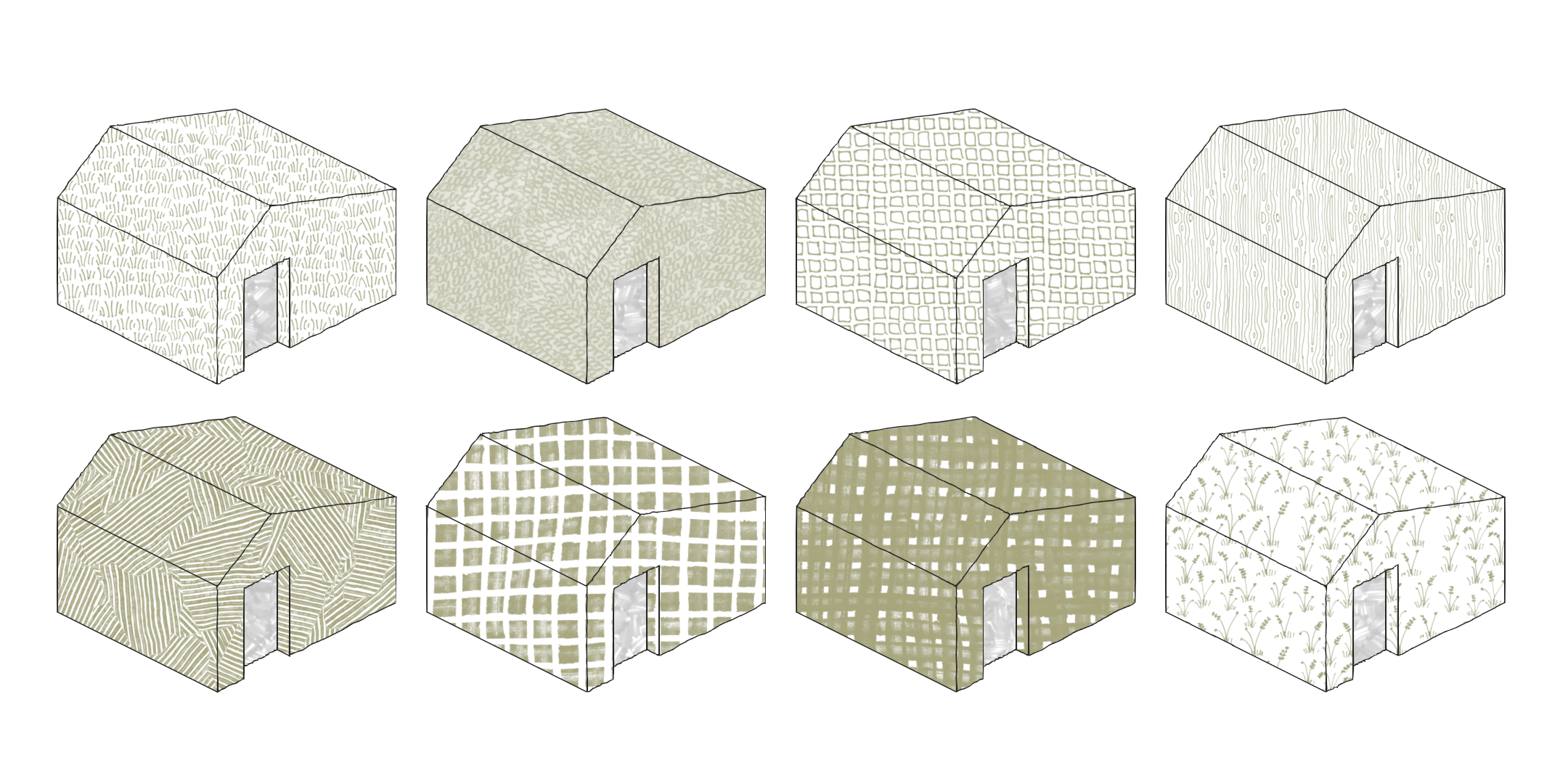 Hand drawn shaders Blender Market