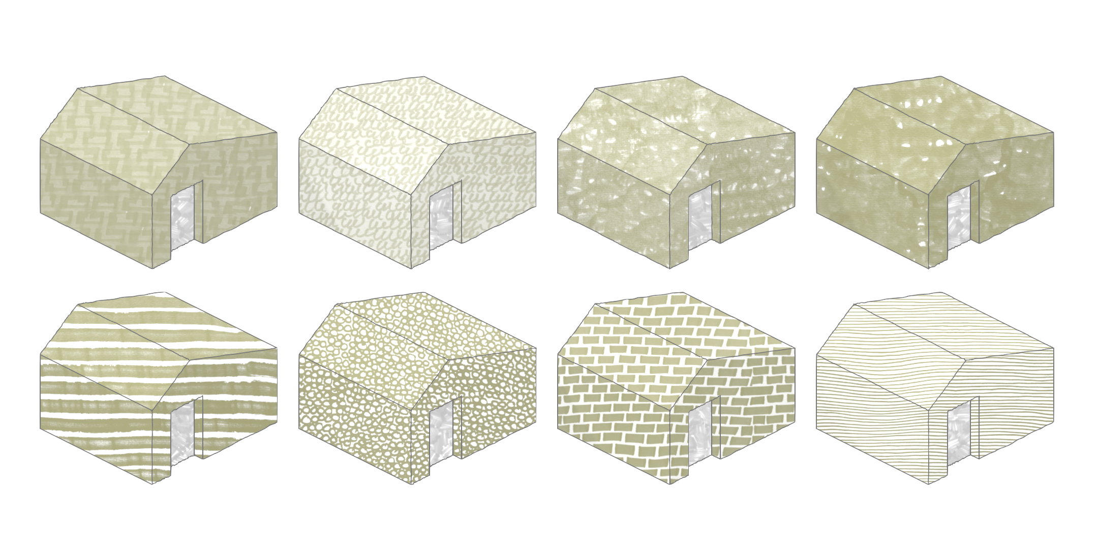 Hand drawn shaders Blender Market