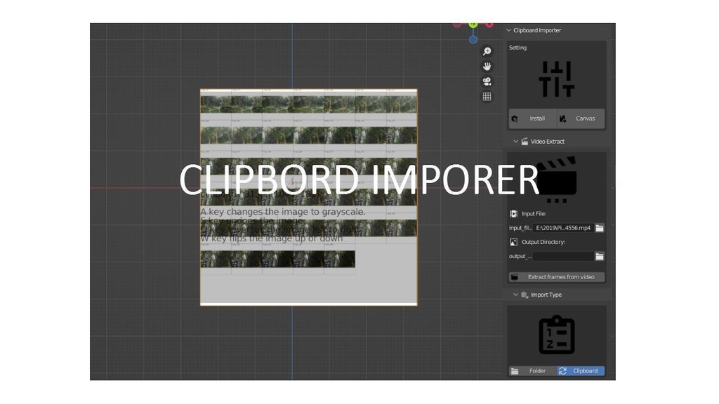 Clipboard Importer Blender Market