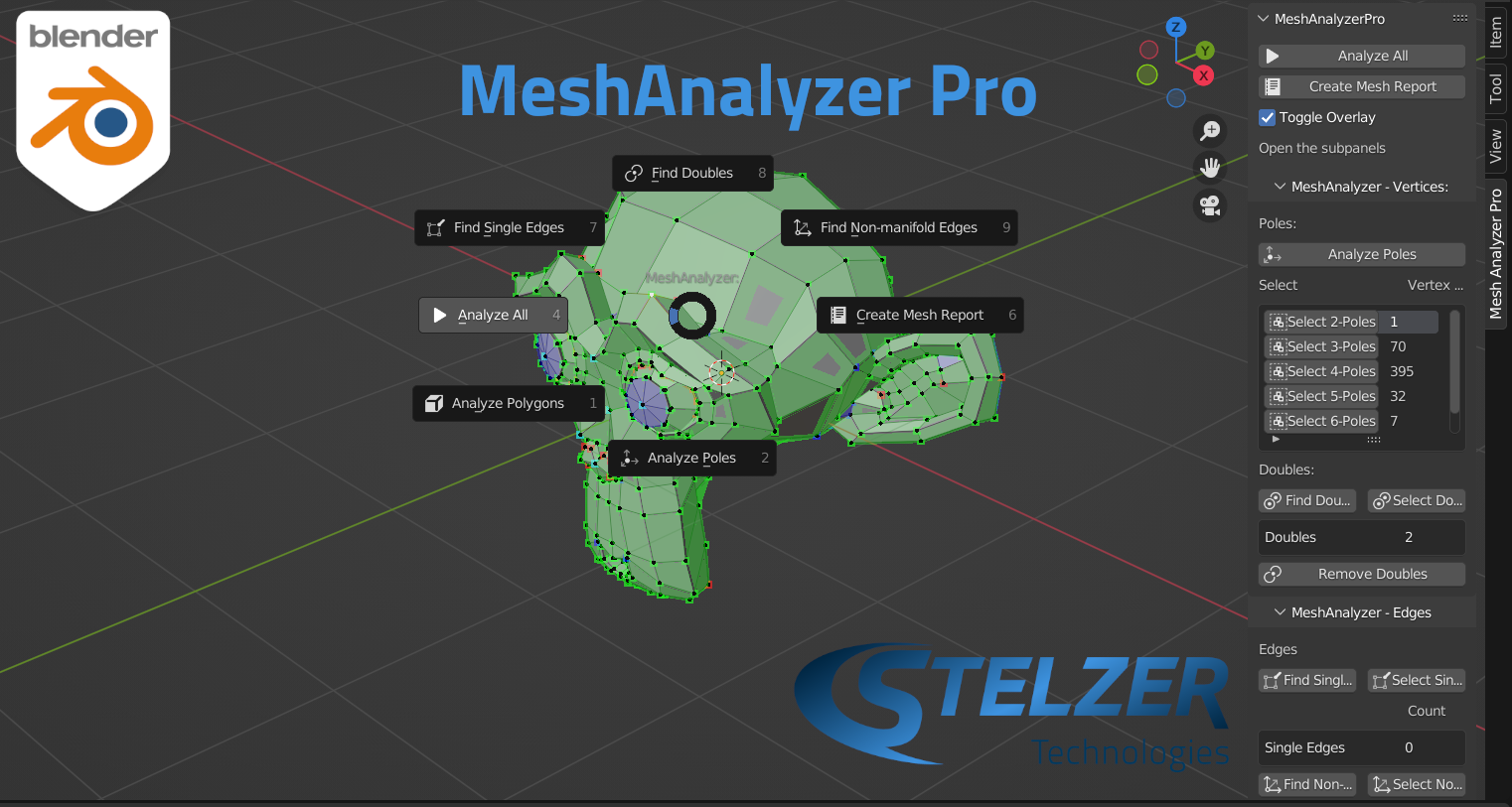 Smooth Mesh Fill / Hole Repair - Blender Market