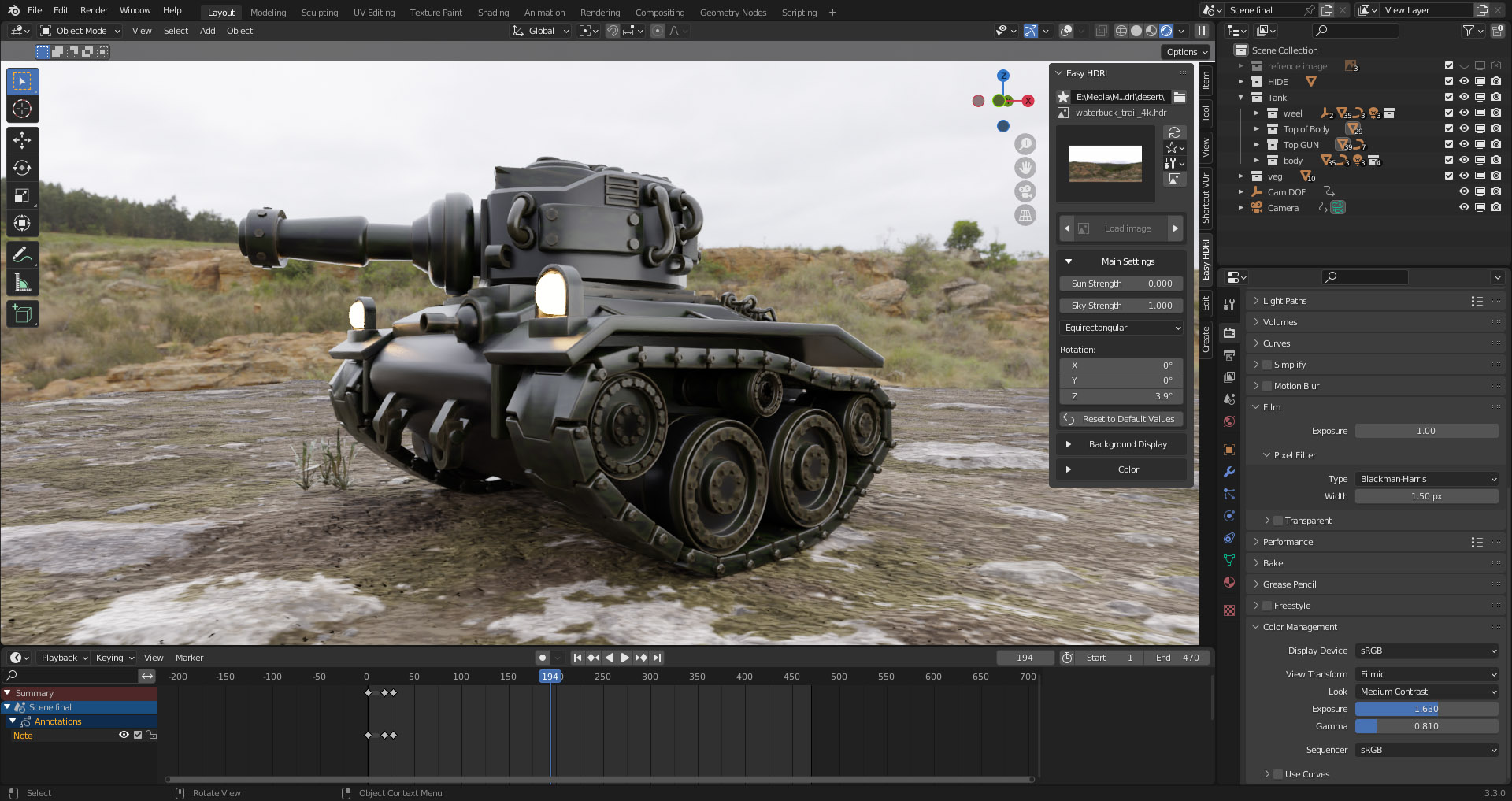 Modeling and animating a fantasy Tank in Blender Blender Market