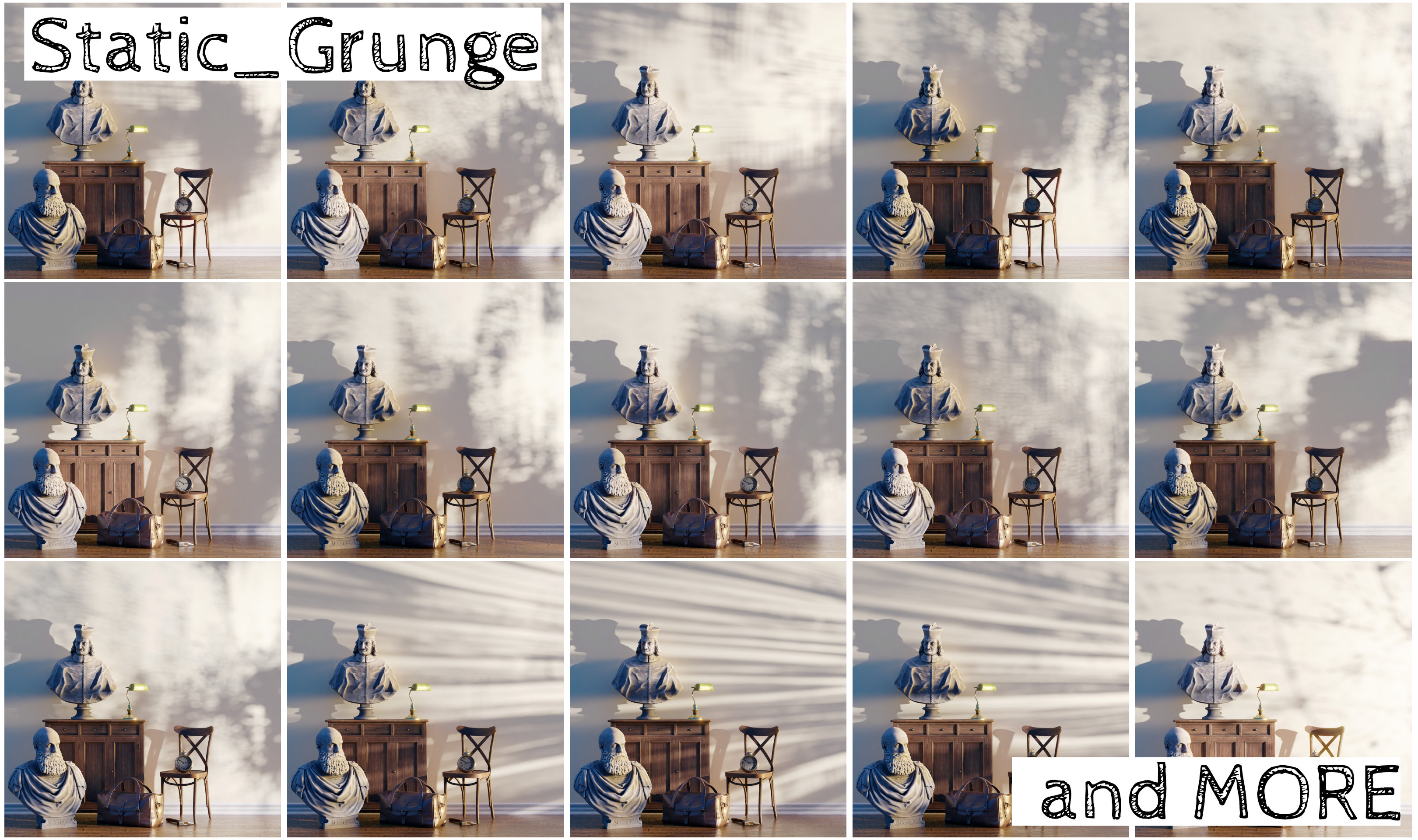 D DGOBO Light Asset Pack Blender Market